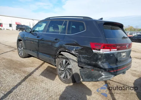 2025 Volkswagen Atlas 2.0T Se W/Technology z USA, uszkodzony, nr VIN 1V2HR2CA1SC537078